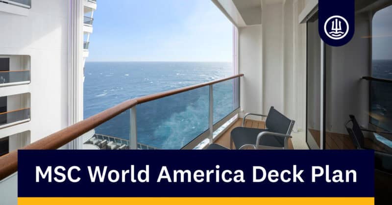 MSC World America Deck Plan